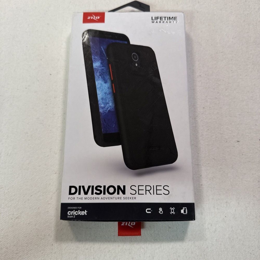 Zilo Division Series Cricket Icon 2 Phone Case Black, Magnetic Mount,